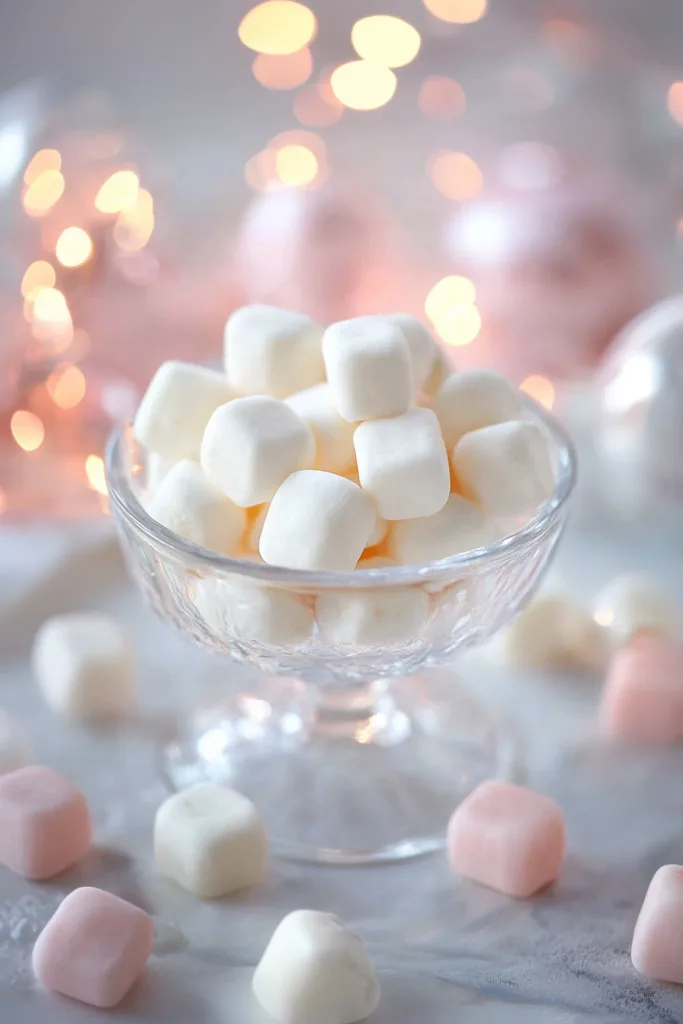 Light pink and white butter mints displayed simply, soft texture emphasized in natural light.