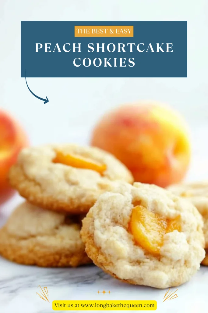 Peach Shortcake Cookies