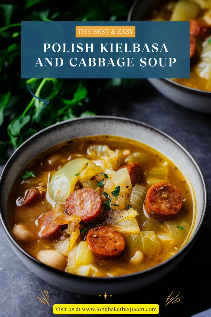Polish Kielbasa and Cabbage Soup