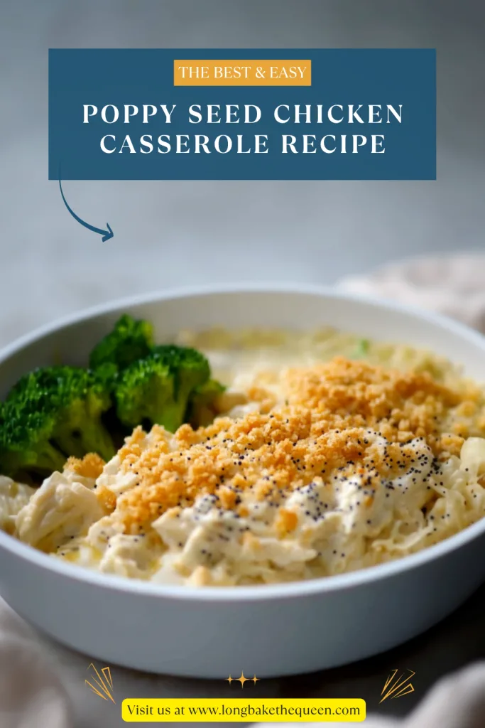 Poppy Seed Chicken Casserole Recipe