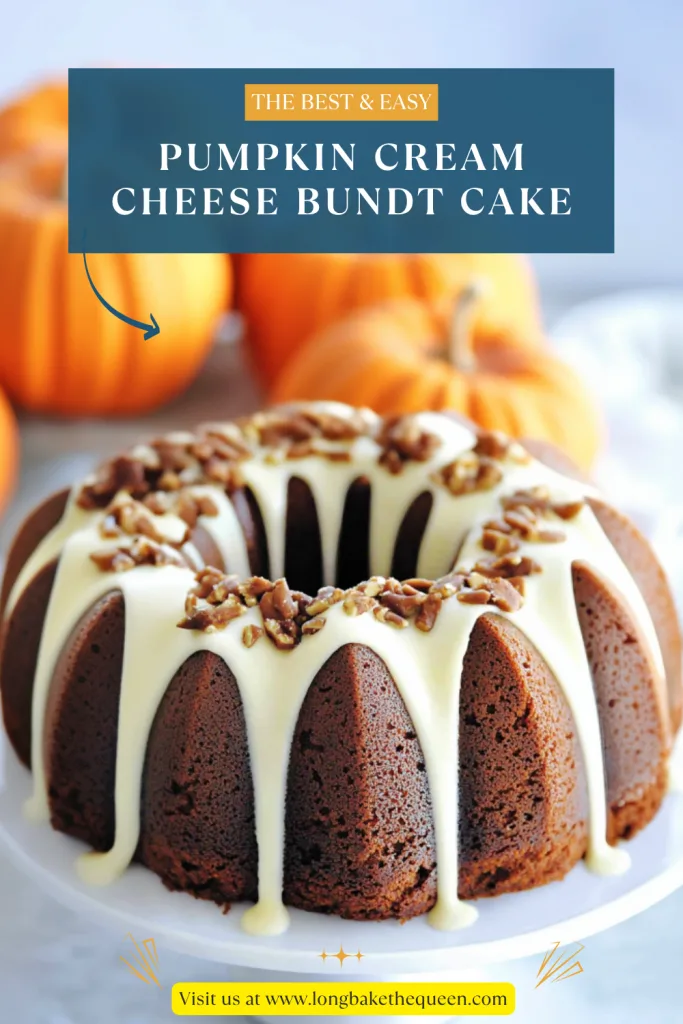 Pumpkin Cream Cheese Bundt Cake