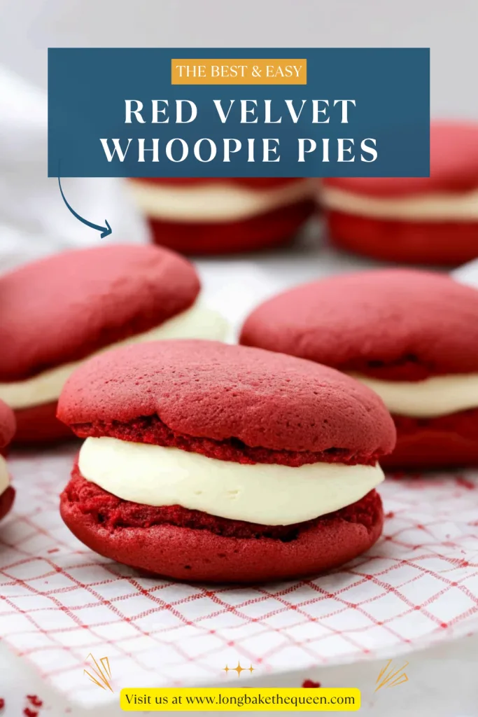 Red Velvet Whoopie Pies