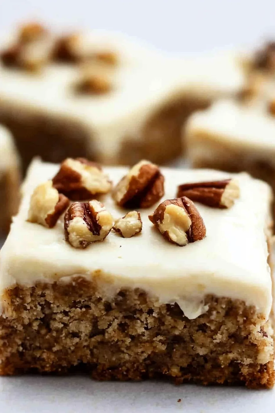 Single frosted bar in focus, others blurred in the background.