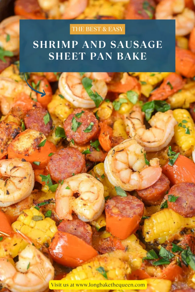 Shrimp and Sausage Sheet Pan Bake