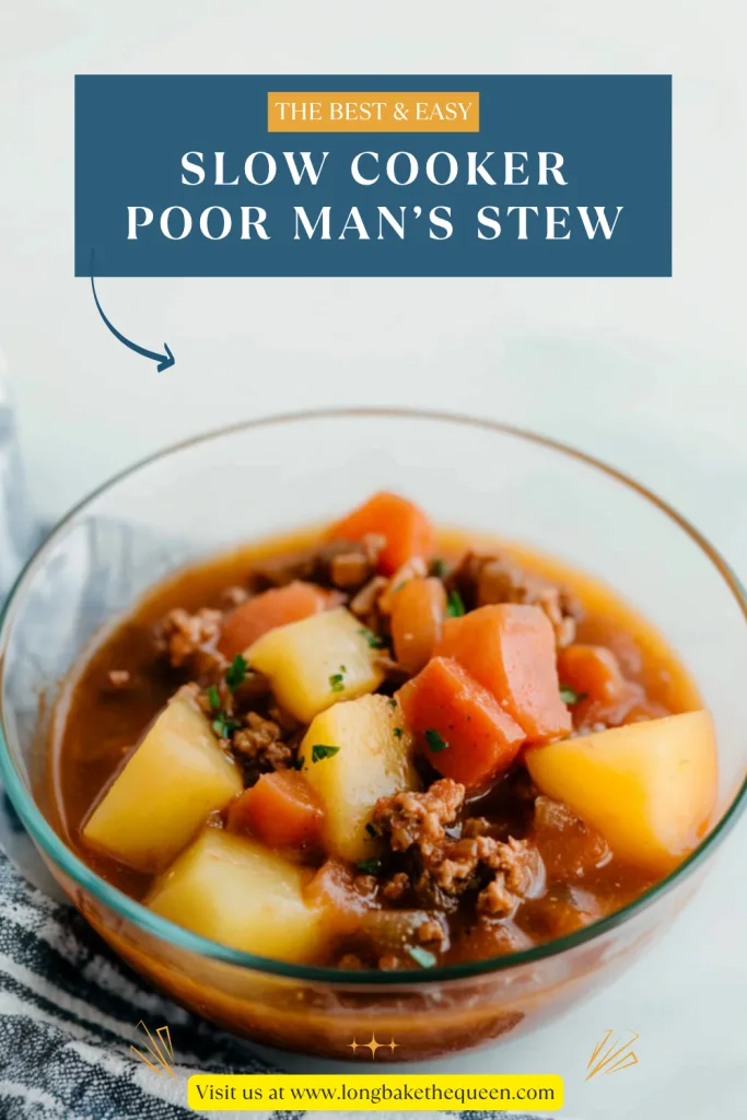 Slow Cooker Poor Man’s Stew