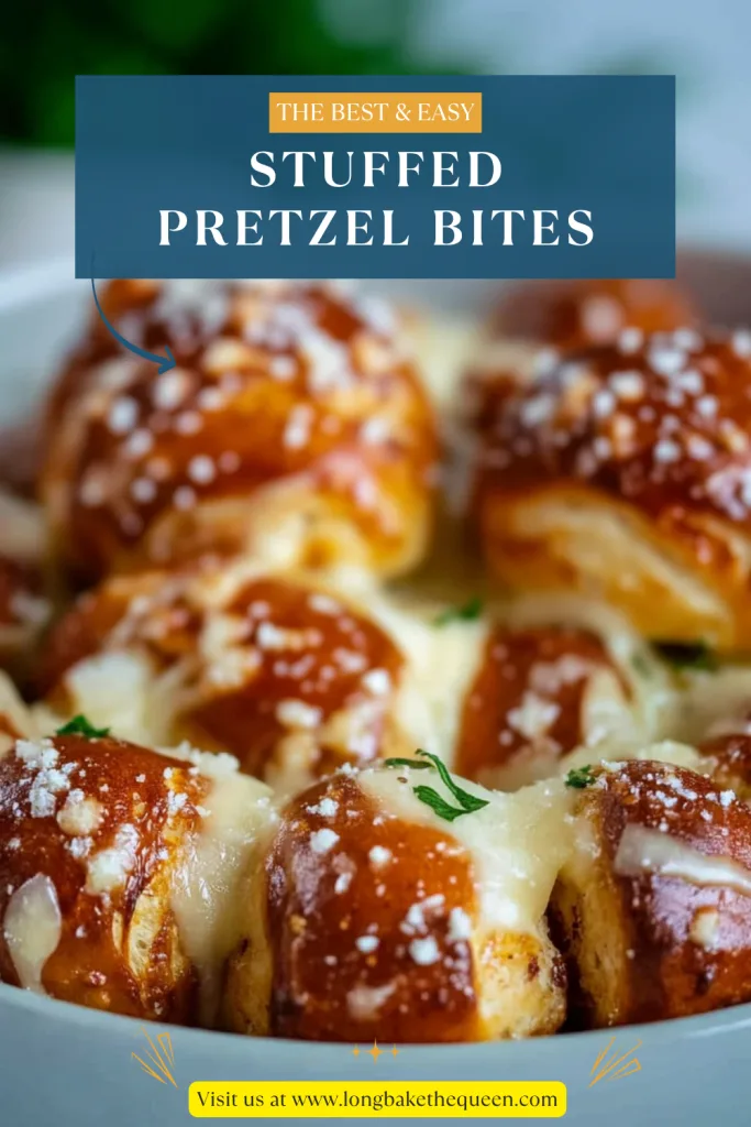 Stuffed Pretzel Bites