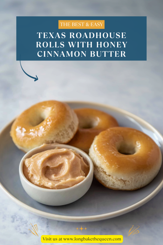 Texas Roadhouse Rolls with Honey Cinnamon Butter