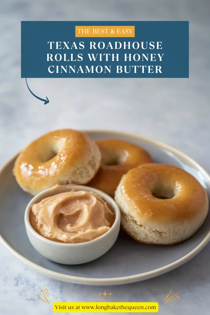 Texas Roadhouse Rolls with Honey Cinnamon Butter