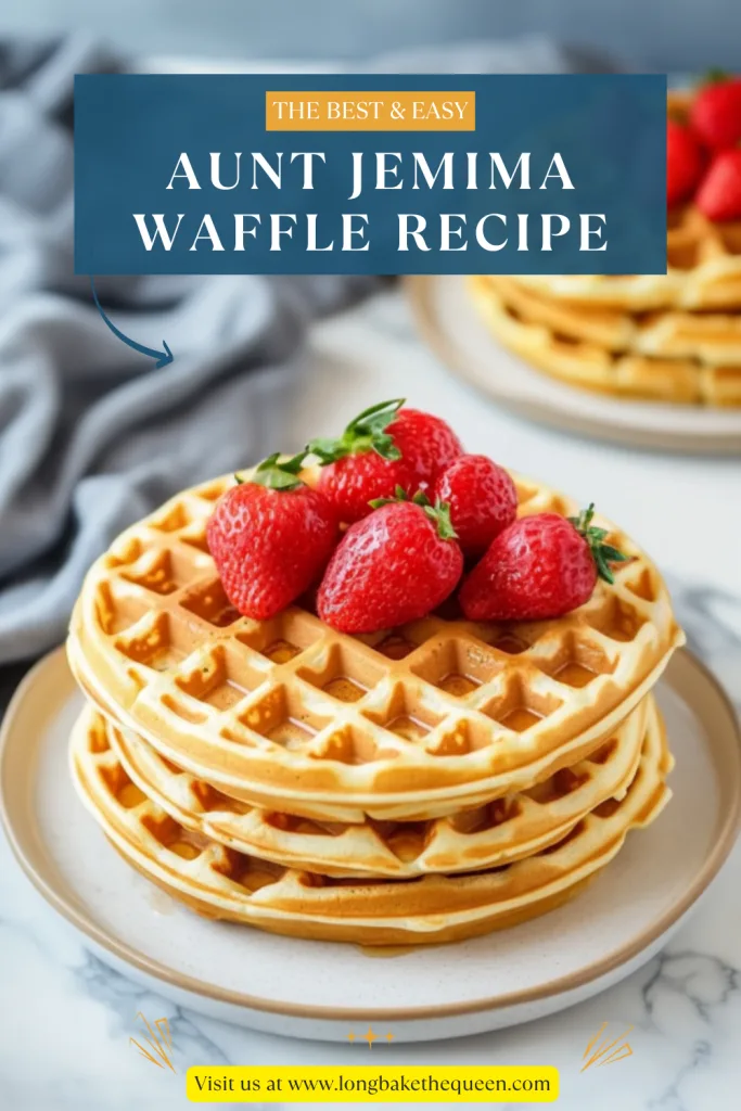 Aunt Jemima Waffle Recipe