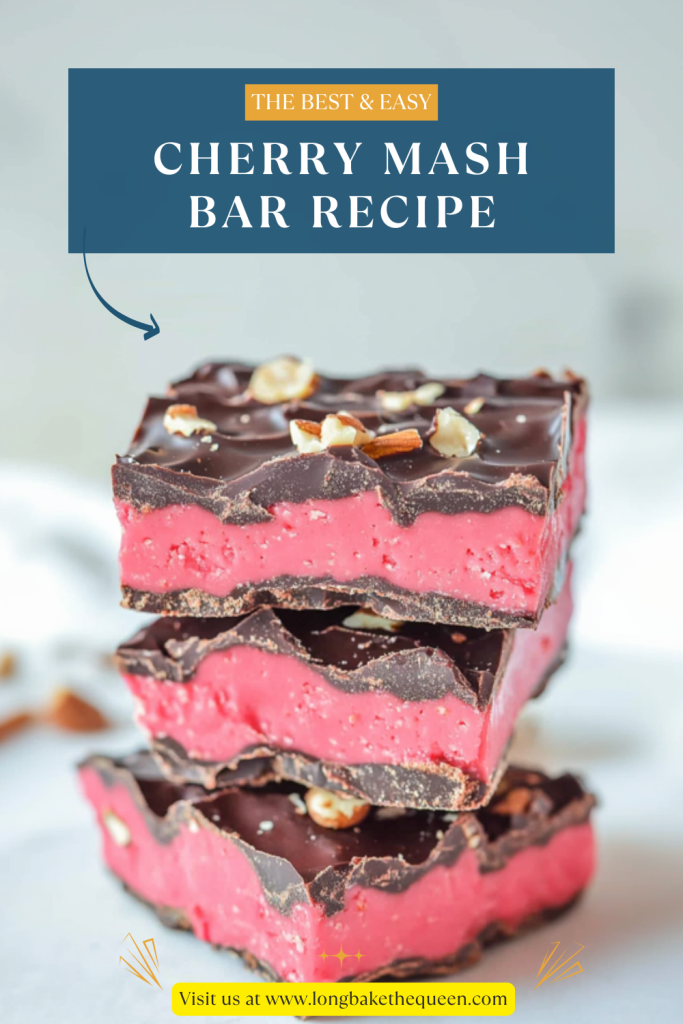 Cherry Mash Bar Recipe