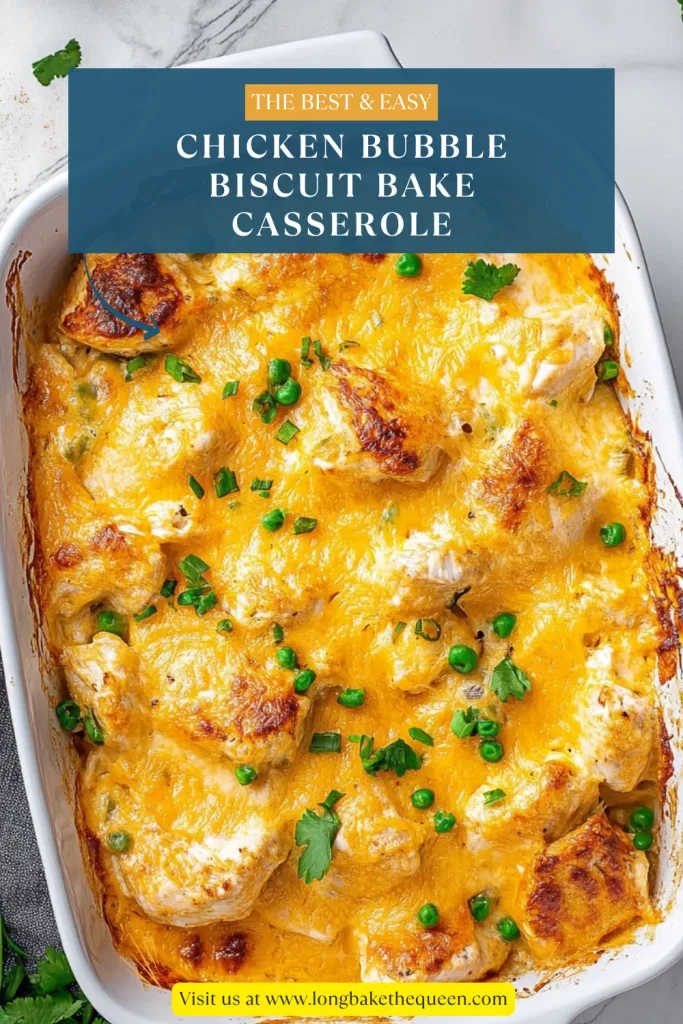 Chicken Bubble Biscuit Bake Casserole