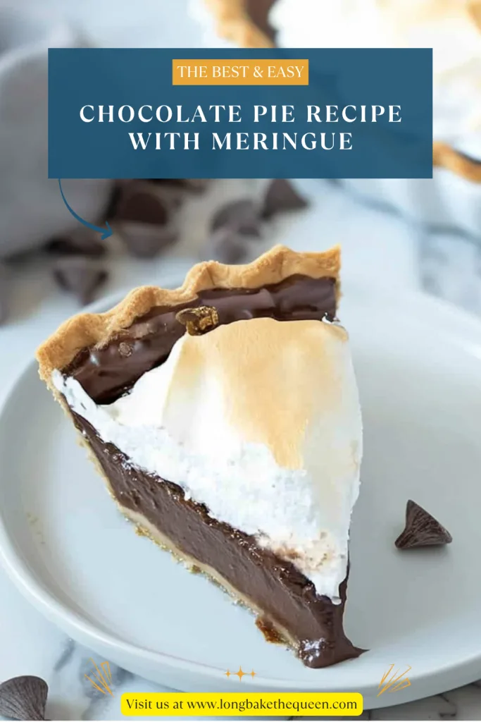 Chocolate Pie Recipe with Meringue