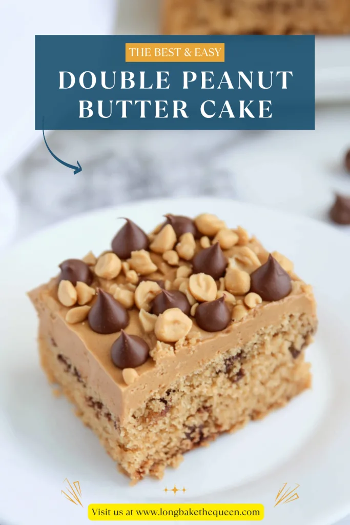 Double Peanut Butter Cake