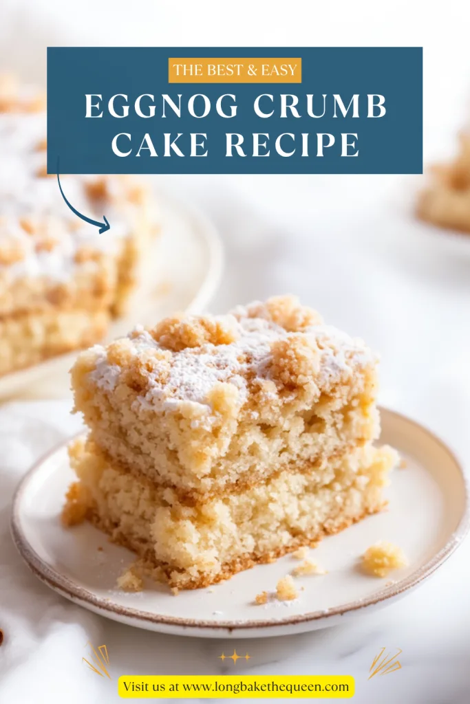 Eggnog Crumb Cake Recipe