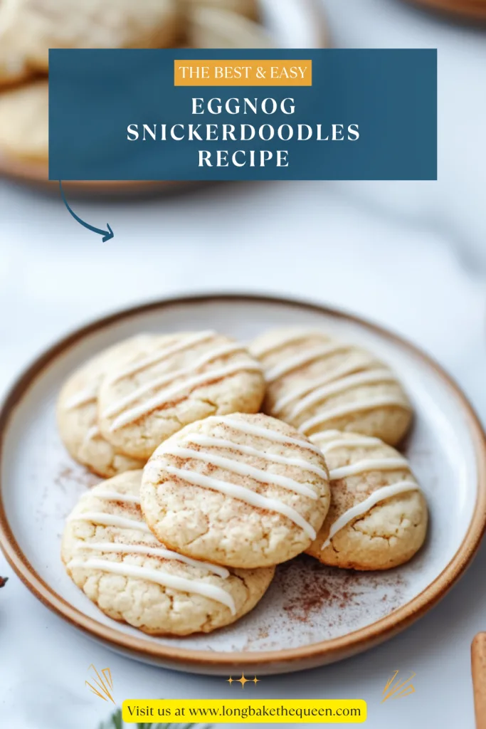 Eggnog Snickerdoodles Recipe