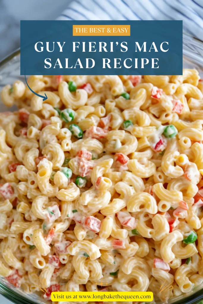 Guy Fieri’s Mac Salad Recipe