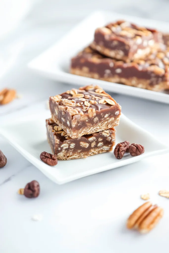 Homemade treat with golden edges and scattered chocolate chunks