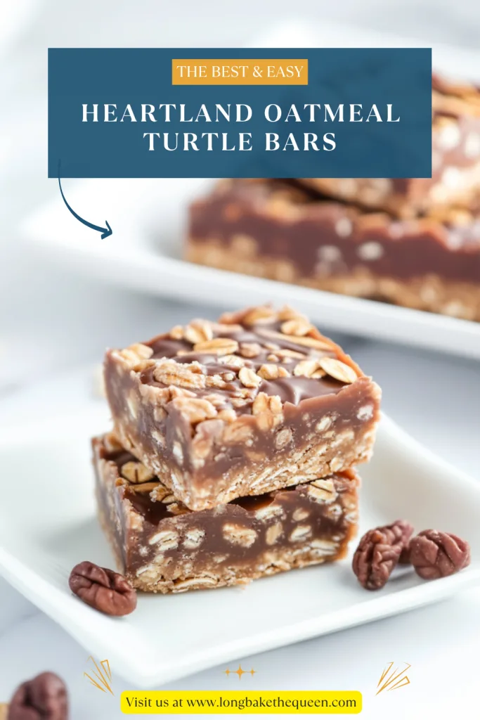 Heartland Oatmeal Turtle Bars