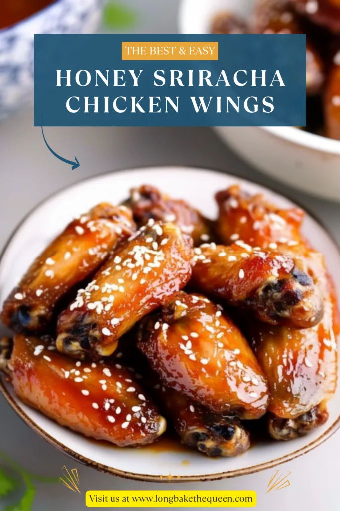Honey Sriracha Chicken Wings