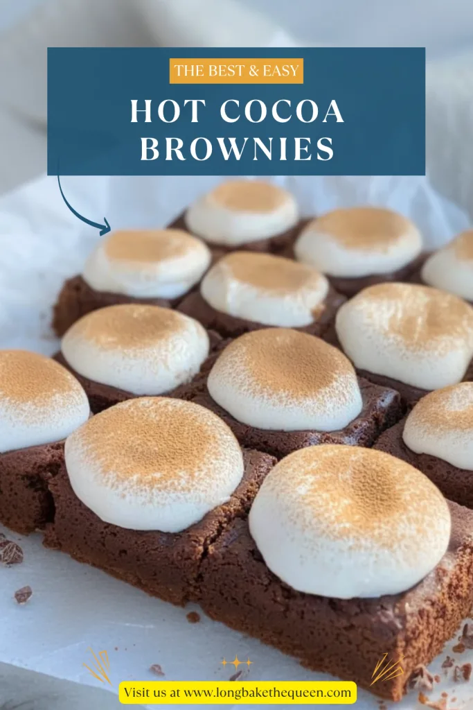 Hot Cocoa Brownies