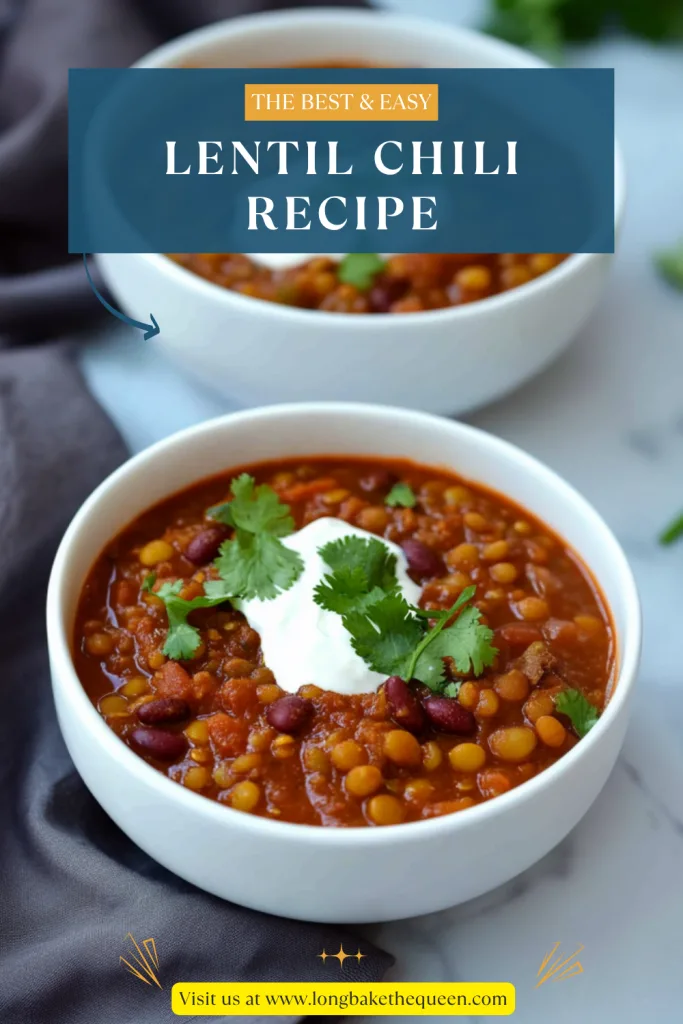 Lentil Chili Recipe