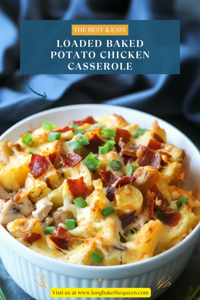 Loaded Baked Potato Chicken Casserole