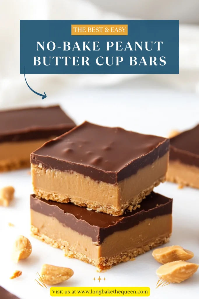 No-Bake Peanut Butter Cup Bars
