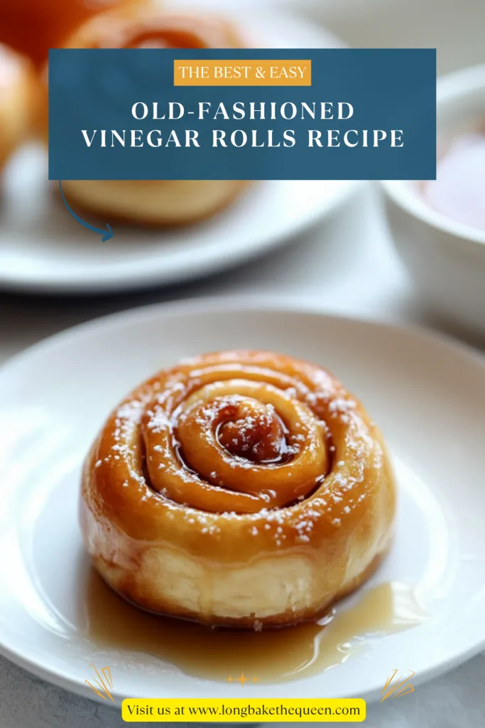 Old-Fashioned Vinegar Rolls Recipe