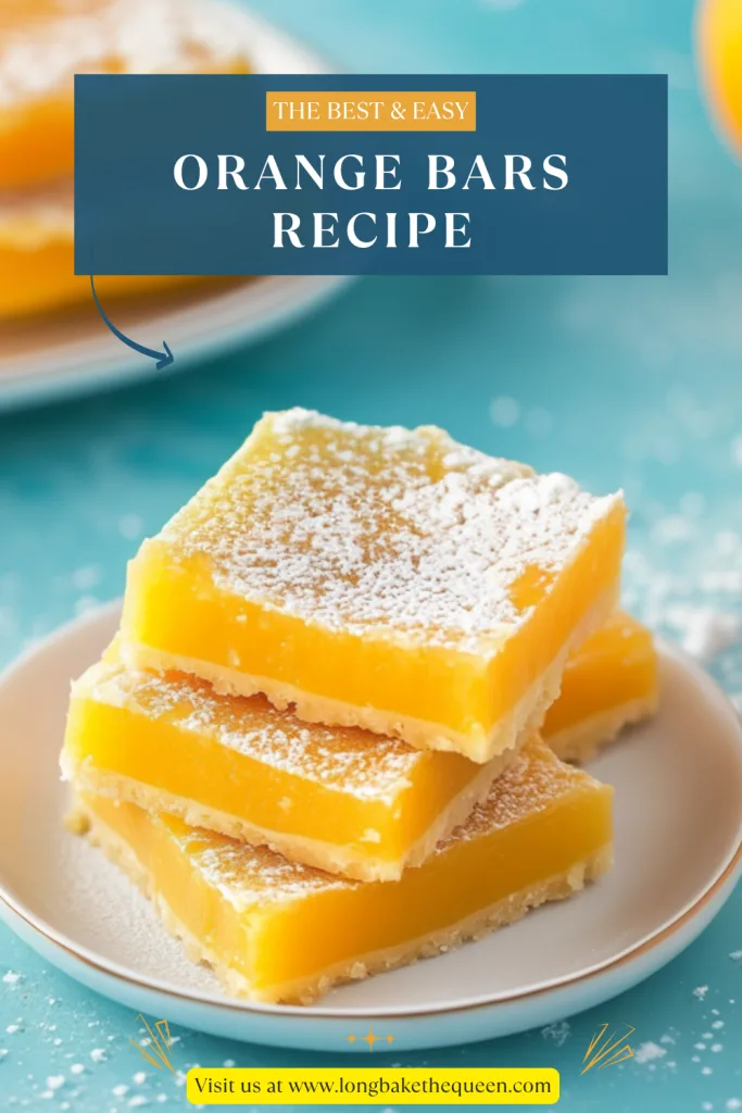 Orange Bars Recipe