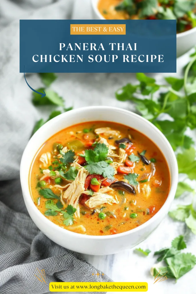 Panera Thai Chicken Soup Recipe