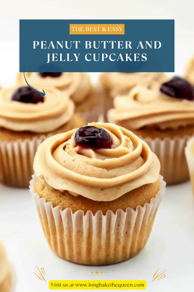 Peanut Butter and Jelly Cupcakes