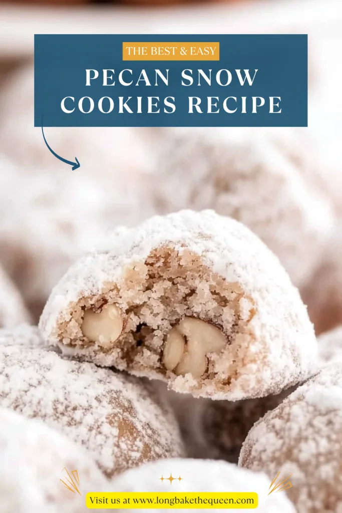 Pecan Snow Cookies Recipe