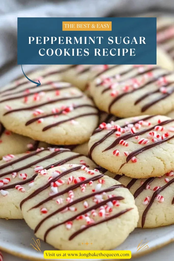 Peppermint Sugar Cookies Recipe