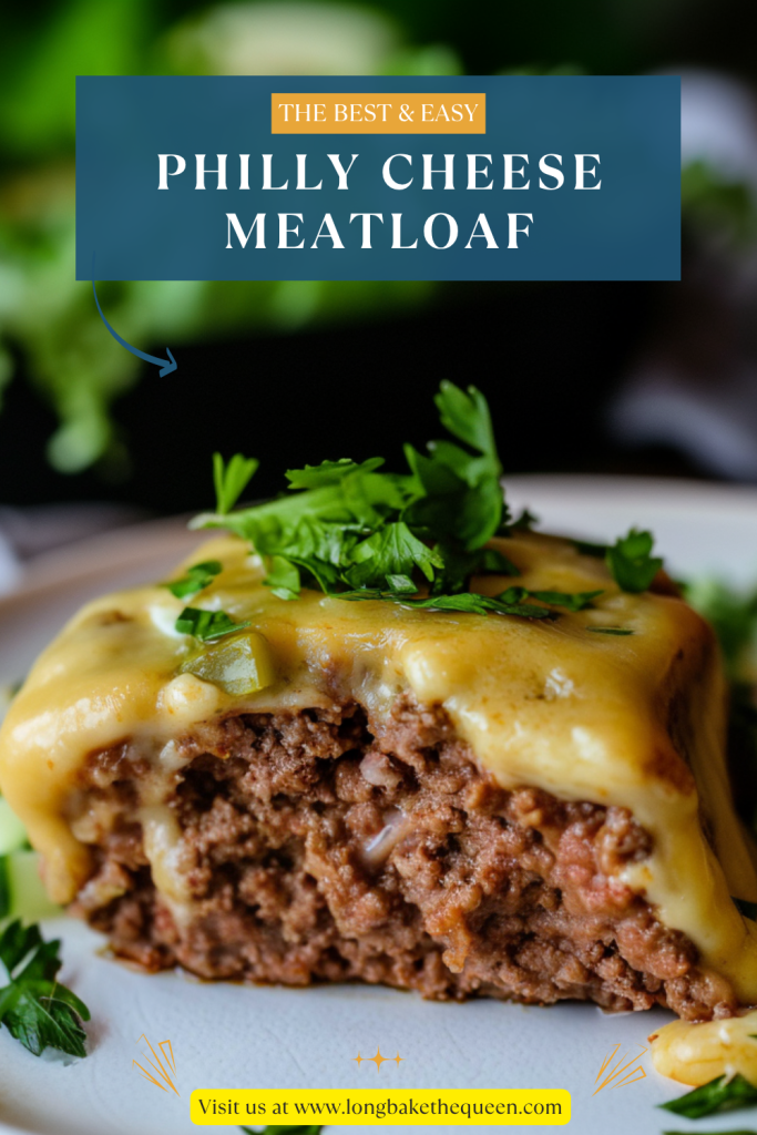 Philly Cheese Meatloaf