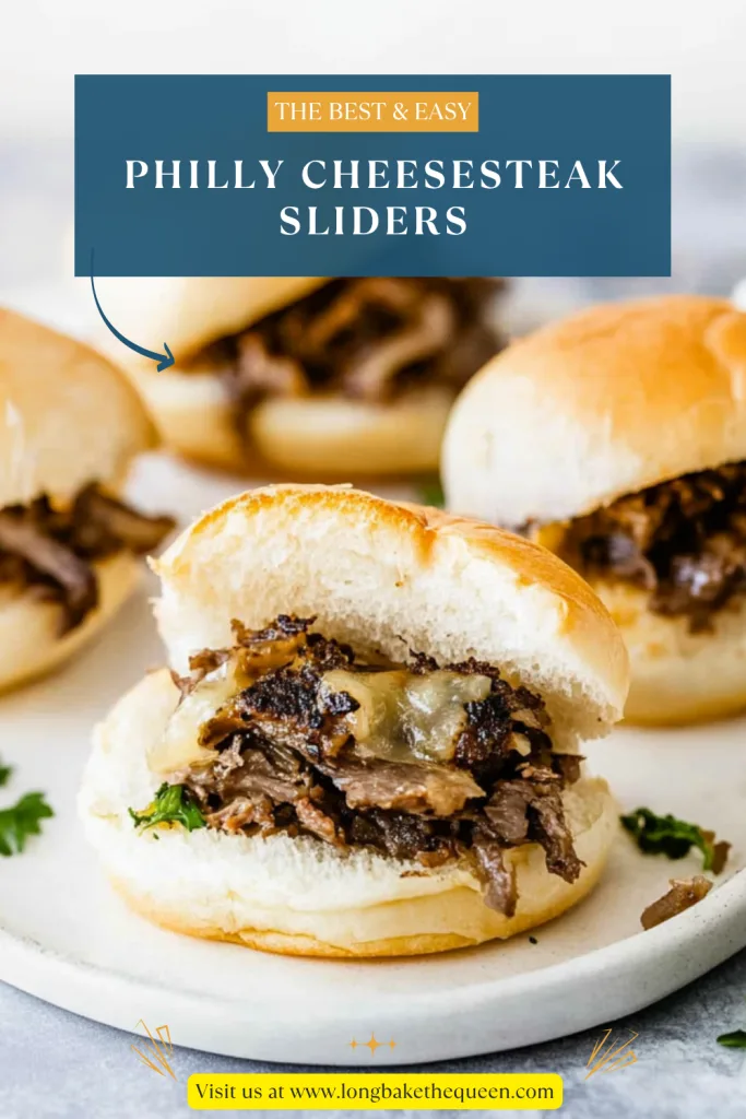 Philly Cheesesteak Sliders