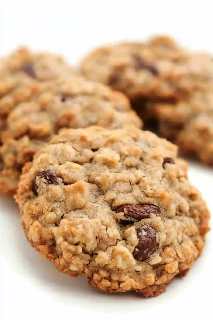 Freshly baked cookies arranged together, highlighting their uneven, homemade surface.