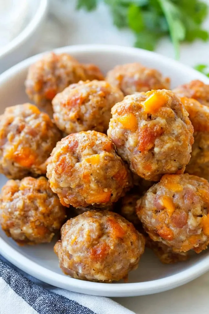 Savory bite-sized snacks highlighting browned crust and cheesy texture
