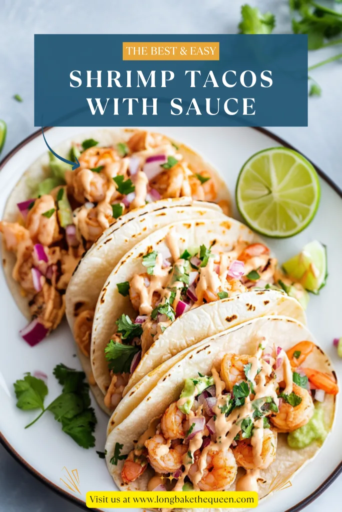 Shrimp Tacos with Sauce