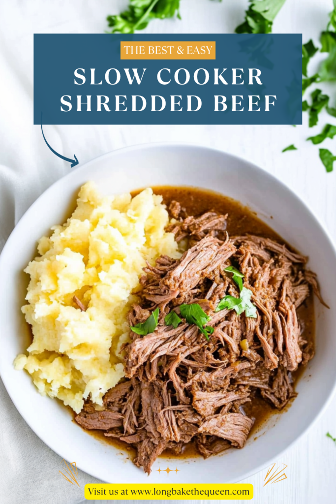 Slow Cooker Shredded Beef