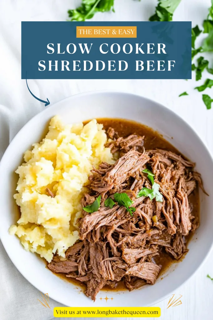 Slow Cooker Shredded Beef