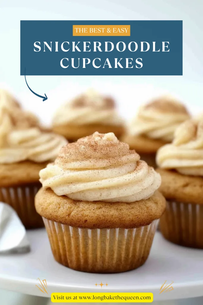 Snickerdoodle Cupcakes