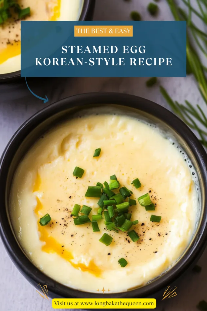 Steamed Egg Korean-style Recipe