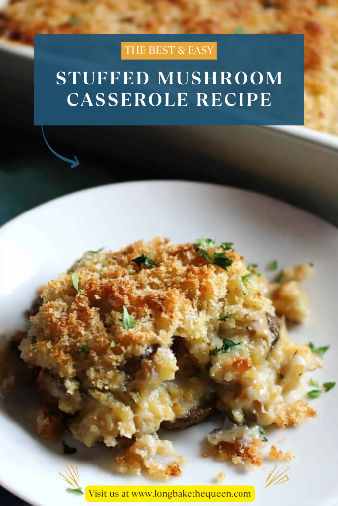 Stuffed Mushroom Casserole Recipe