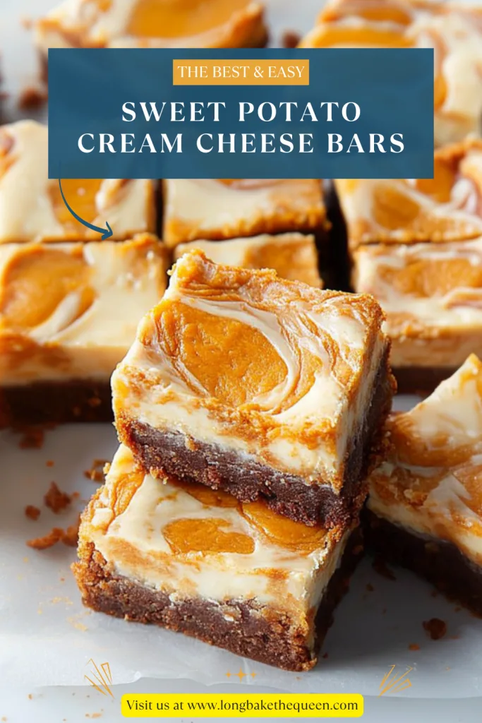 Sweet Potato Cream Cheese Bars