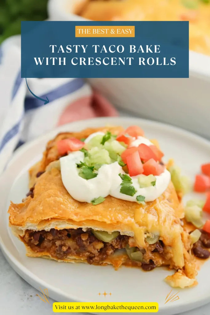 Tasty Taco Bake with Crescent Rolls