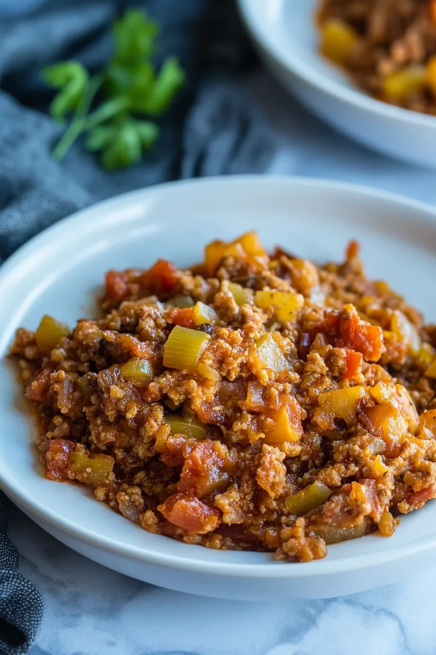 Warm, homemade hash highlighting vibrant red and yellow peppers