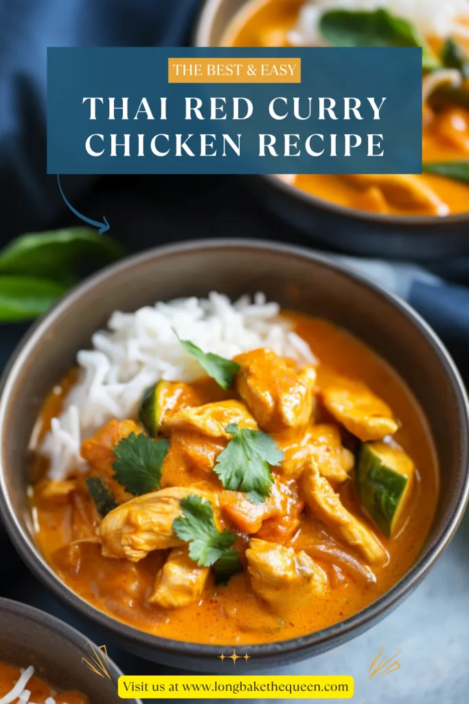 Thai Red Curry Chicken Recipe