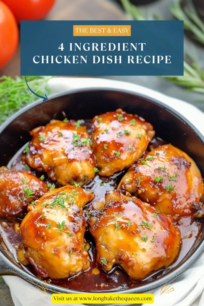 4 Ingredient Chicken Dish Recipe