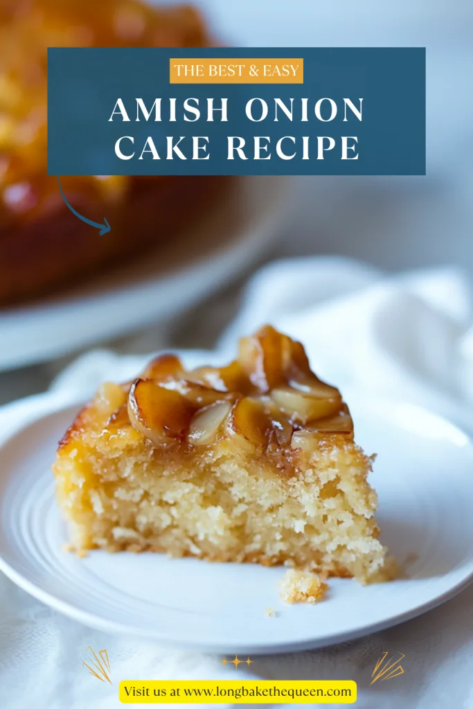 Amish Onion Cake Recipe