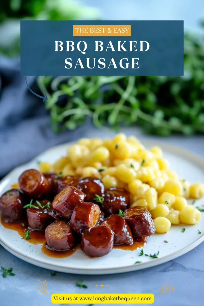 BBQ Baked Sausage